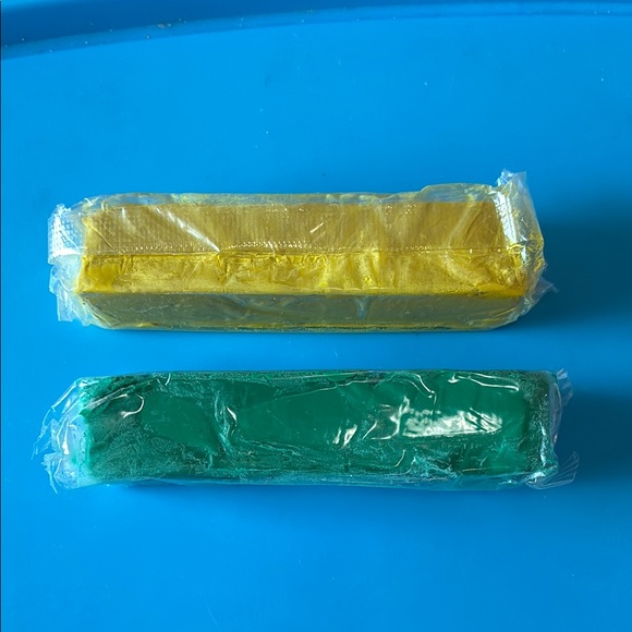 Source Unknown Other - NWOT modeling clay for art projects in yellow and green, individually wrapped